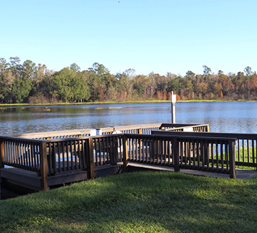 Florida RV Park with fishing