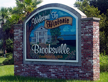 Welcome to downtown Brooksville, Florida!